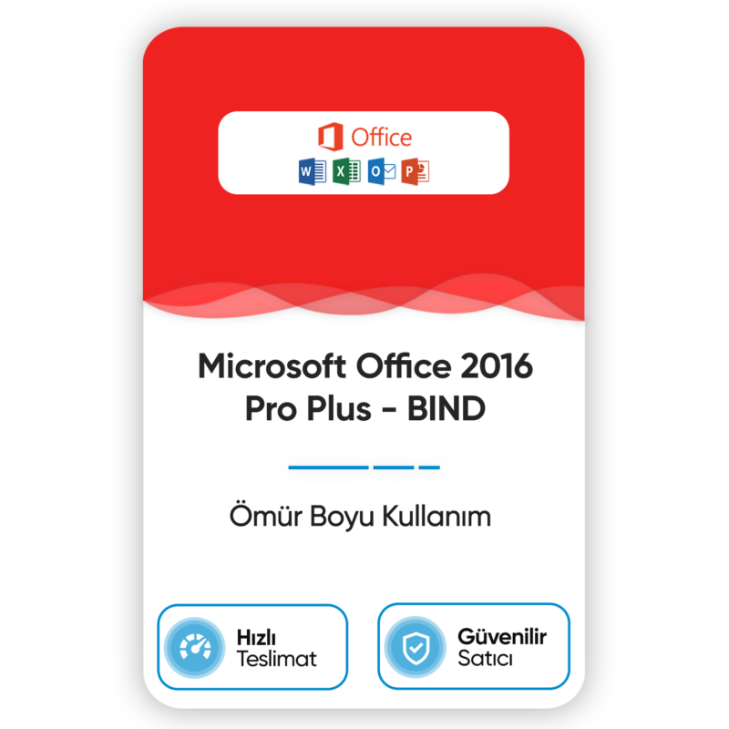 Office 2016 Pro Plus - Retail (Telefon Aktivasyon)